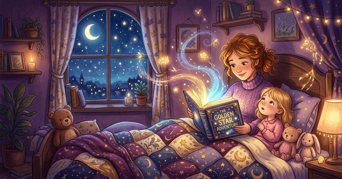 Чтение перед сном для детей: польза, советы и какие книги выбрать