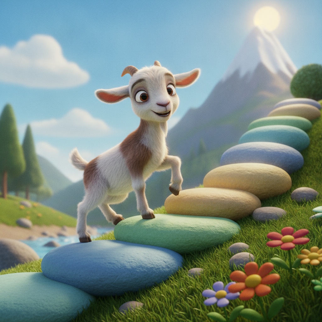 Иллюстрация: Коза 🐐