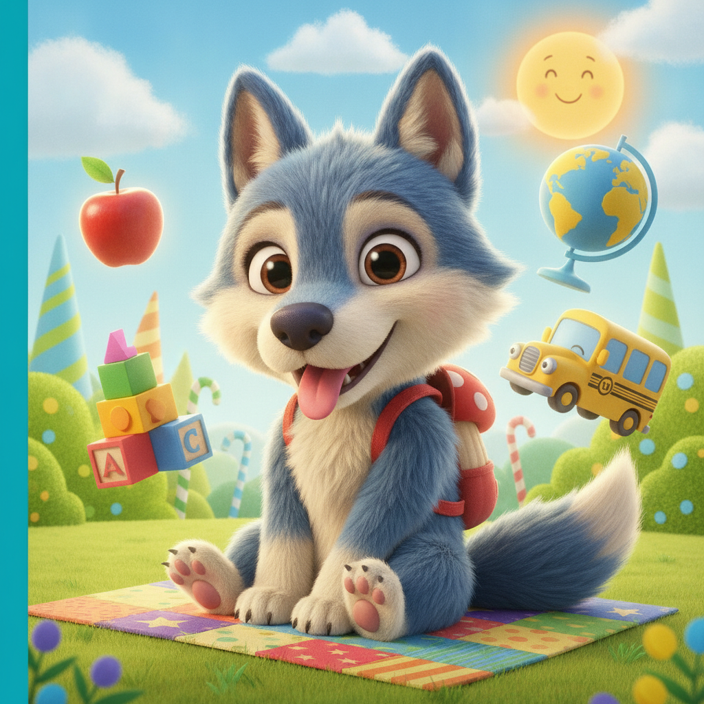 Иллюстрация: Волк 🐺